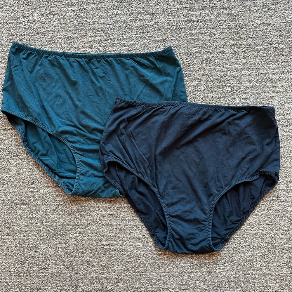 Hara the Label Lena high waist undies, size large, set of 2